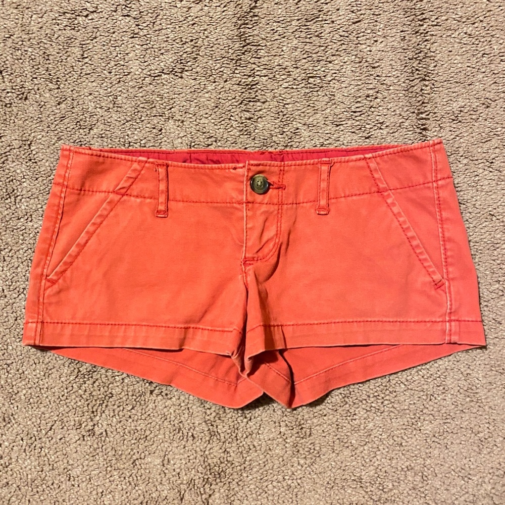 Hollister Red Shorts